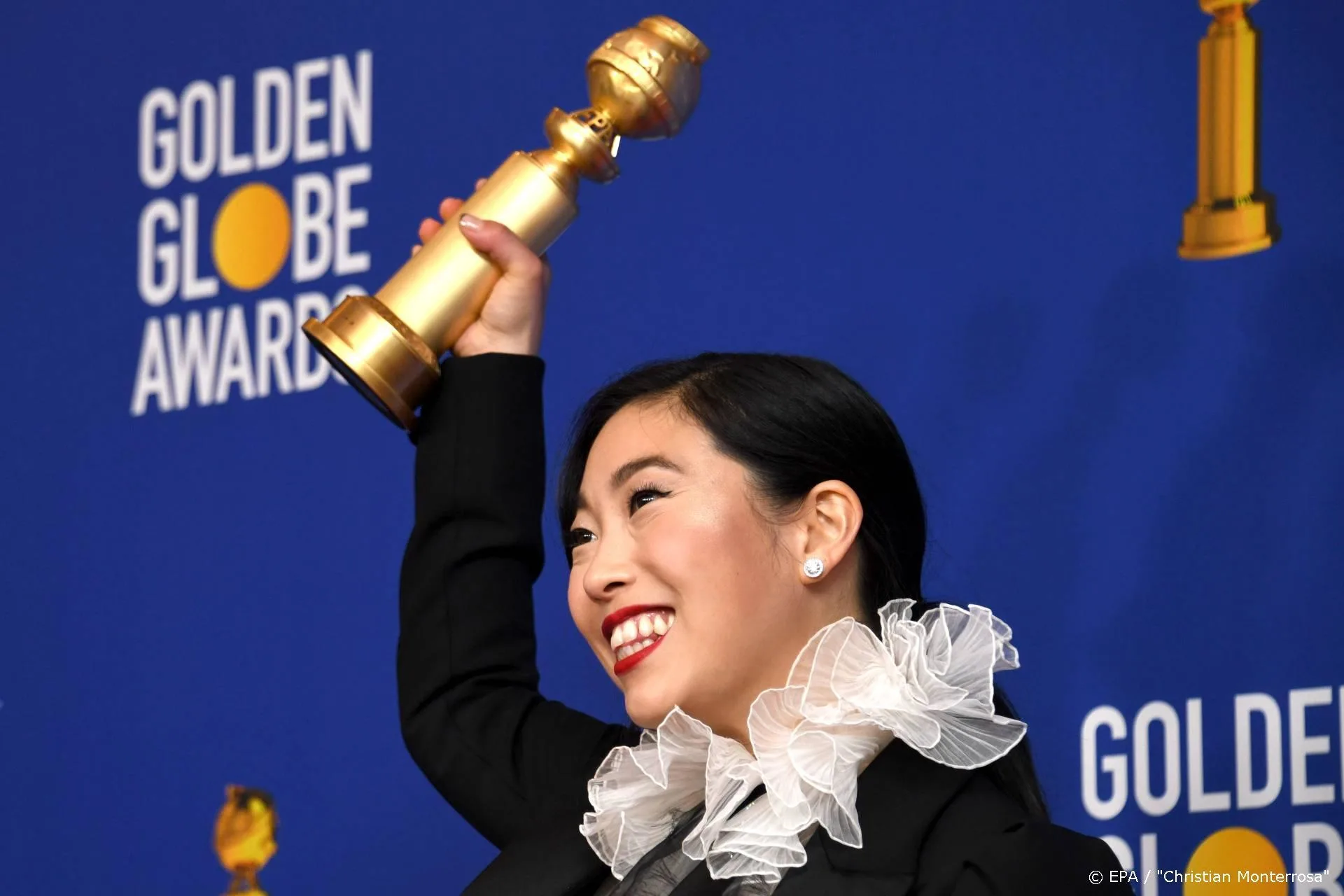 Awkwafina schrijft geschiedenis met winst Golden Globe