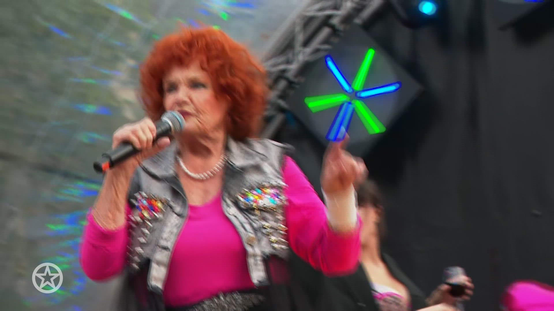 Artiesten treden op bij Senior Pride in Amsterdam