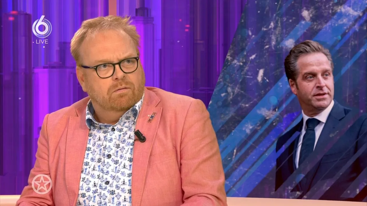 Hugo de Jonge stormt weg tijdens interview