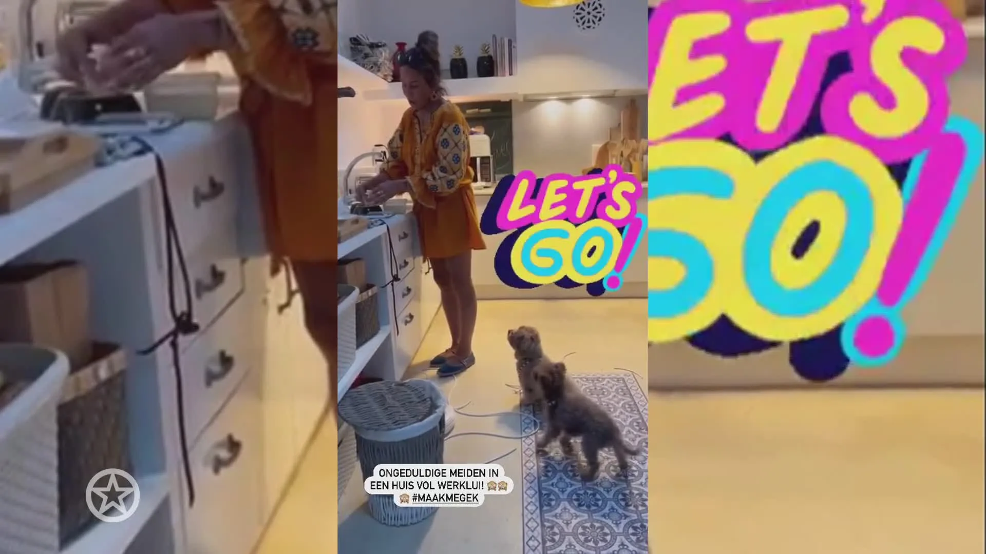 Patty Brard zit met ongeduldige meiden