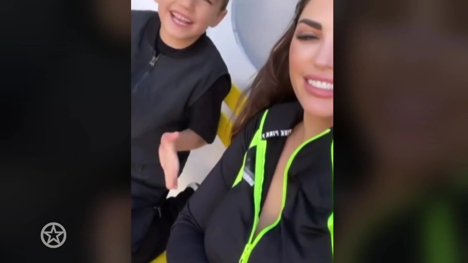 Yolanthe Cabau in gevecht met zoontje Xess Xava