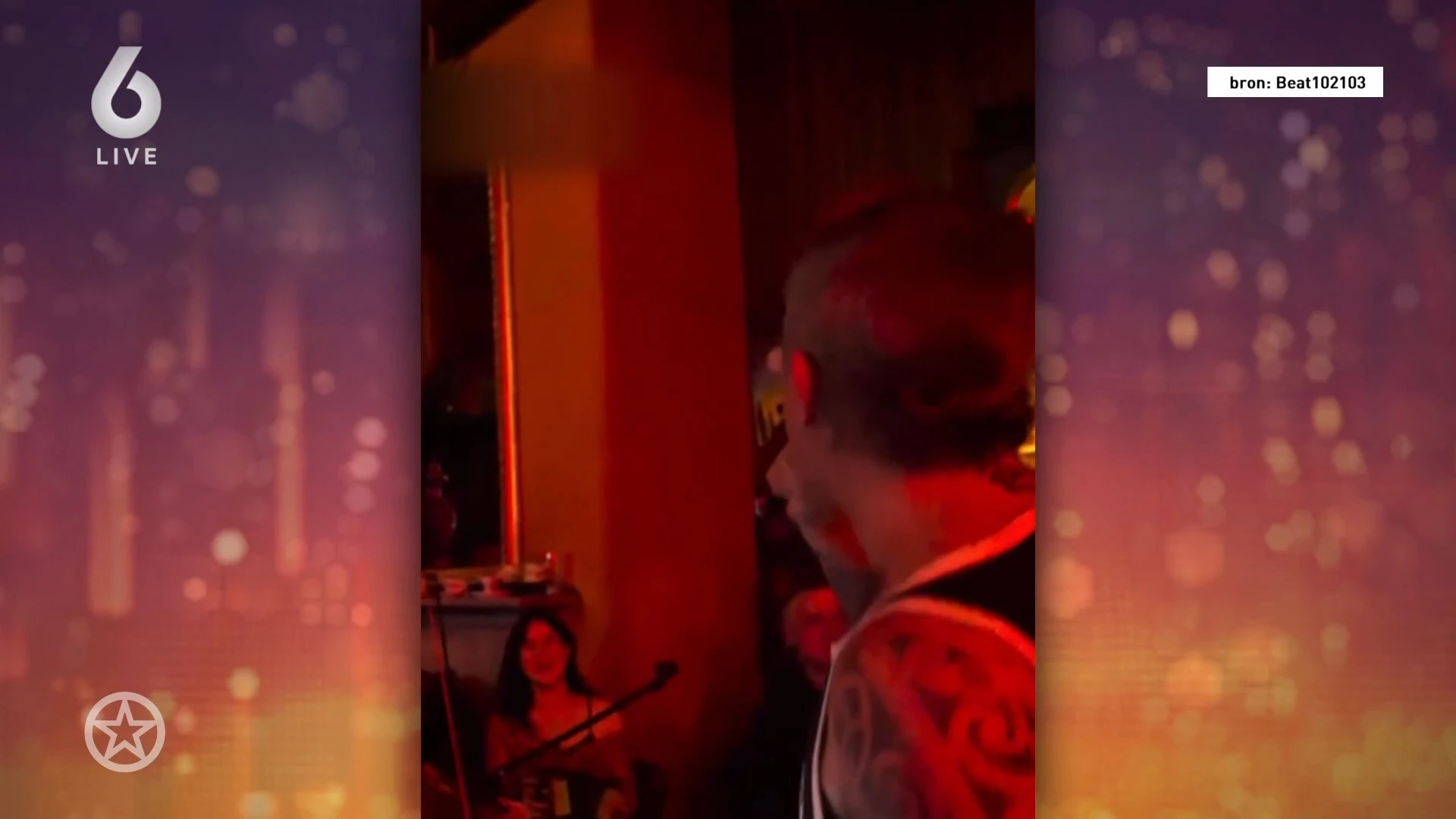 Robbie Williams geeft verrassingsoptreden