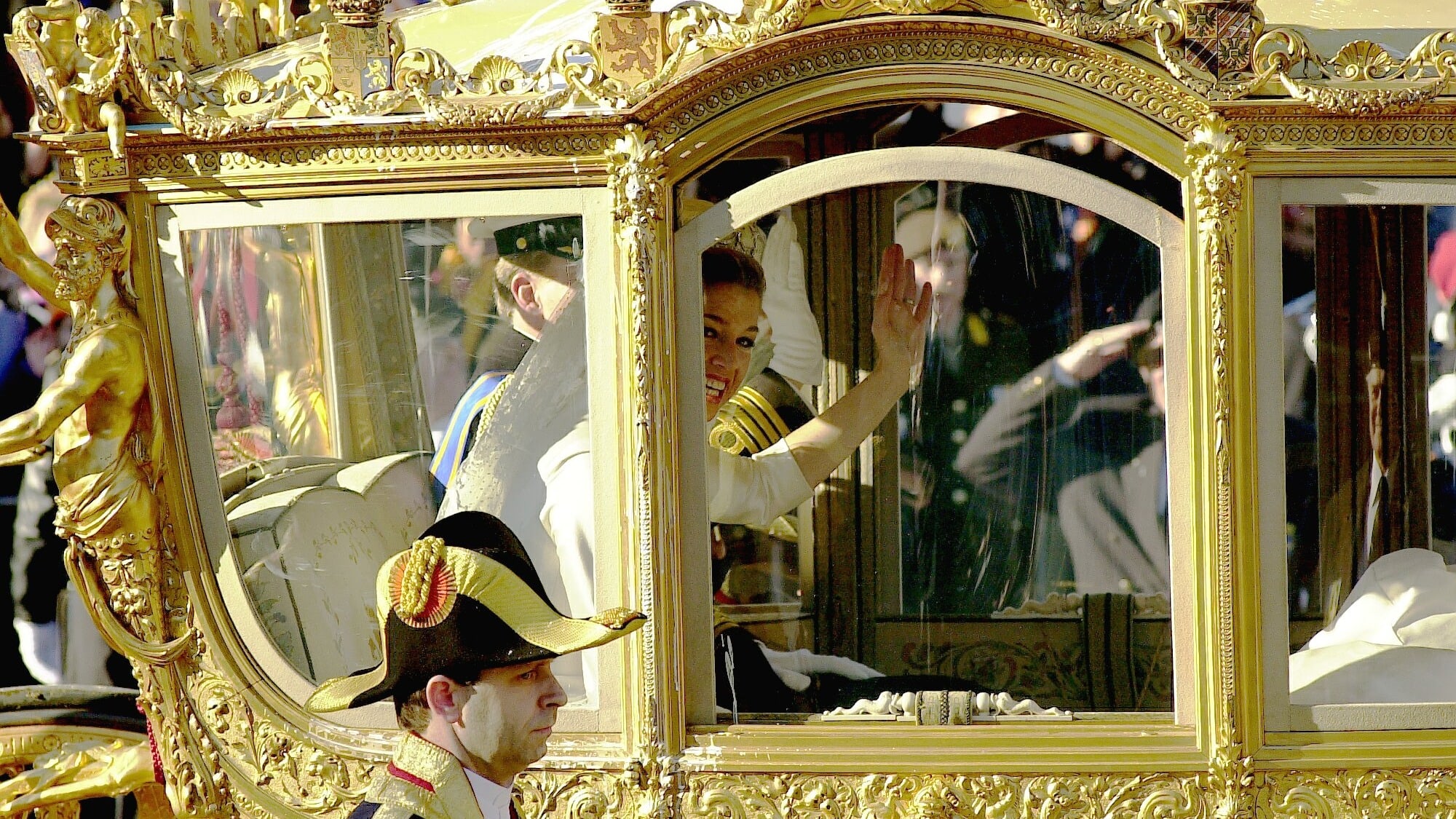 Koning gebruikt Gouden Koets voorlopig niet