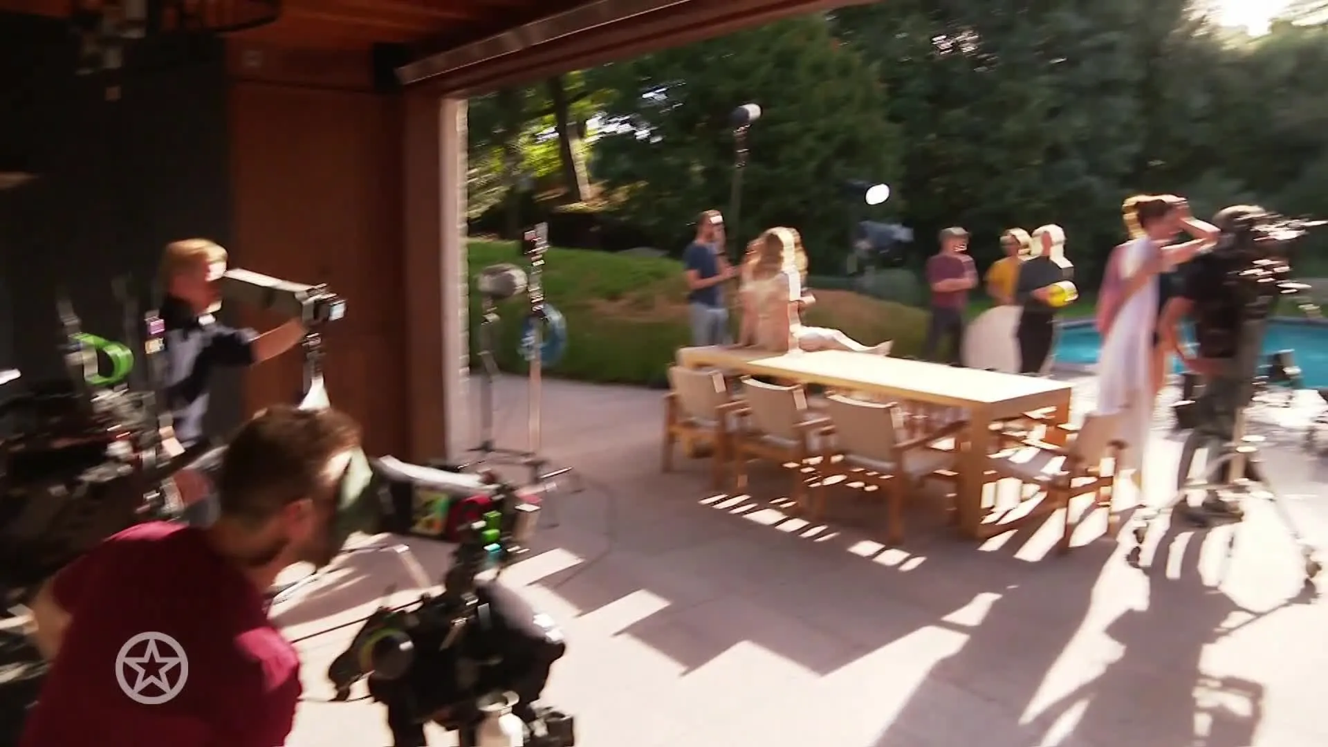 Setbezoek nieuwe serie Anna Drijver