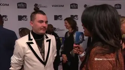 Jack Shirak wint Best Dutch Act MTV EMA