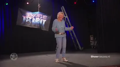 Bij de clipopnames van de Snollebollekes