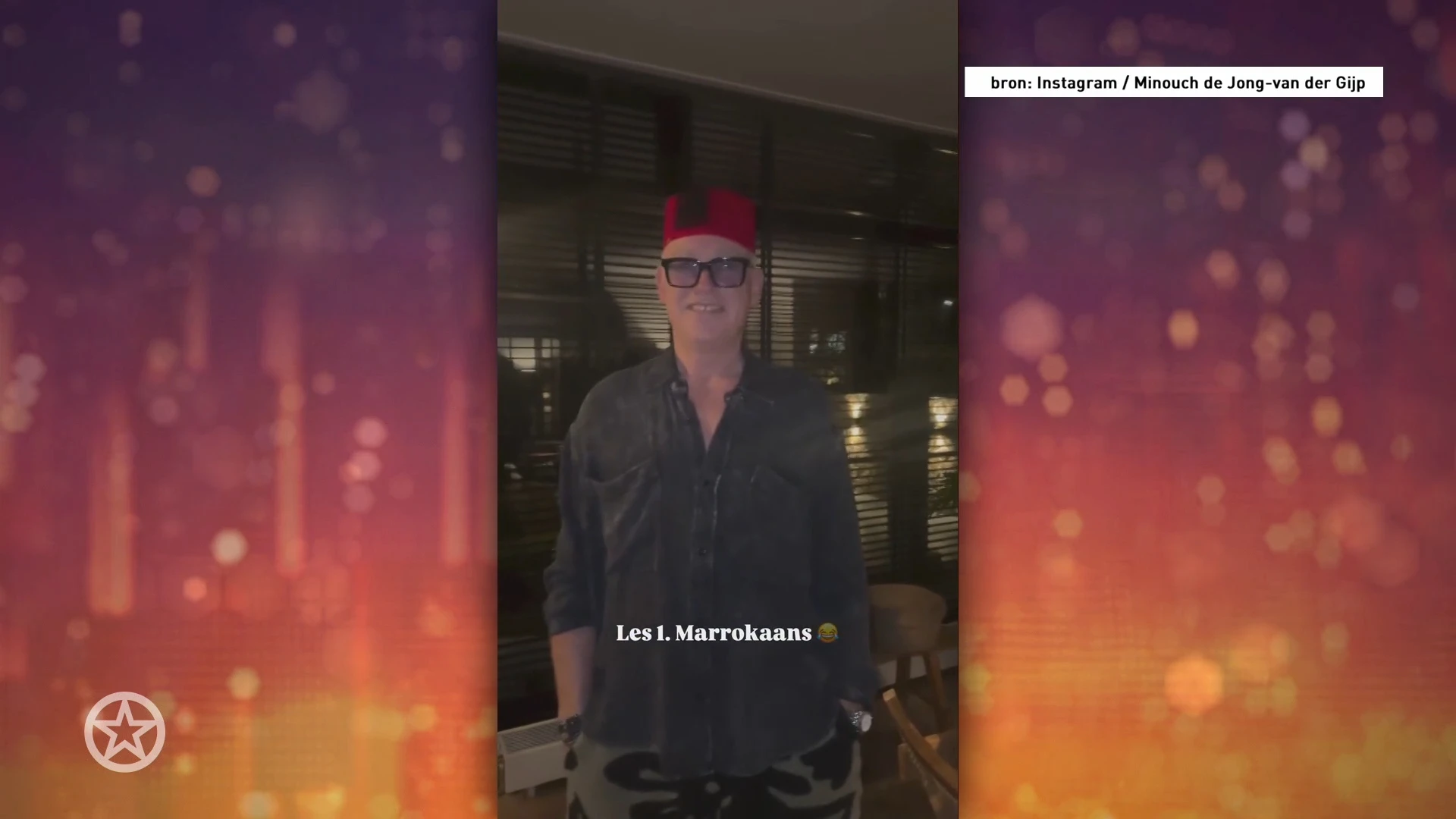 Een 'les Marokkaans' voor René van der Gijp