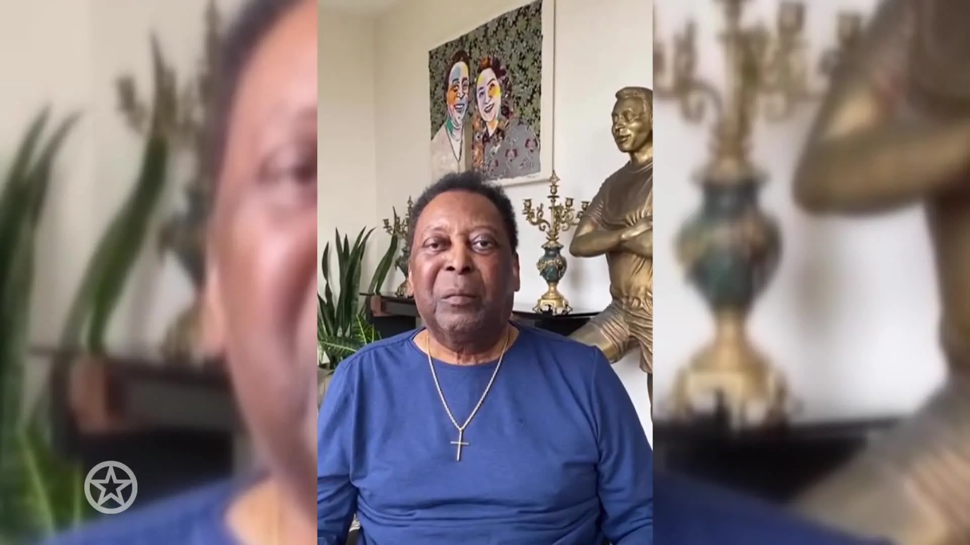 Pele bedankt voor verjaardagswensen