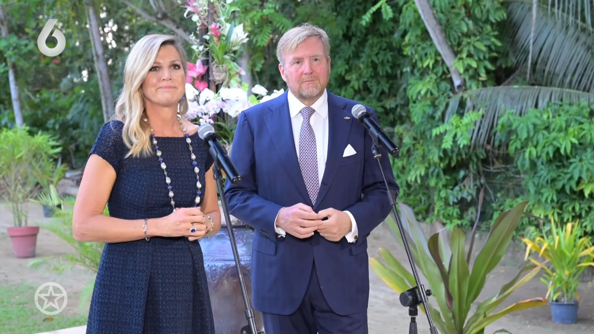 Persvragen in Suriname raken koningspaar persoonlijk over veiligheid vrouwen