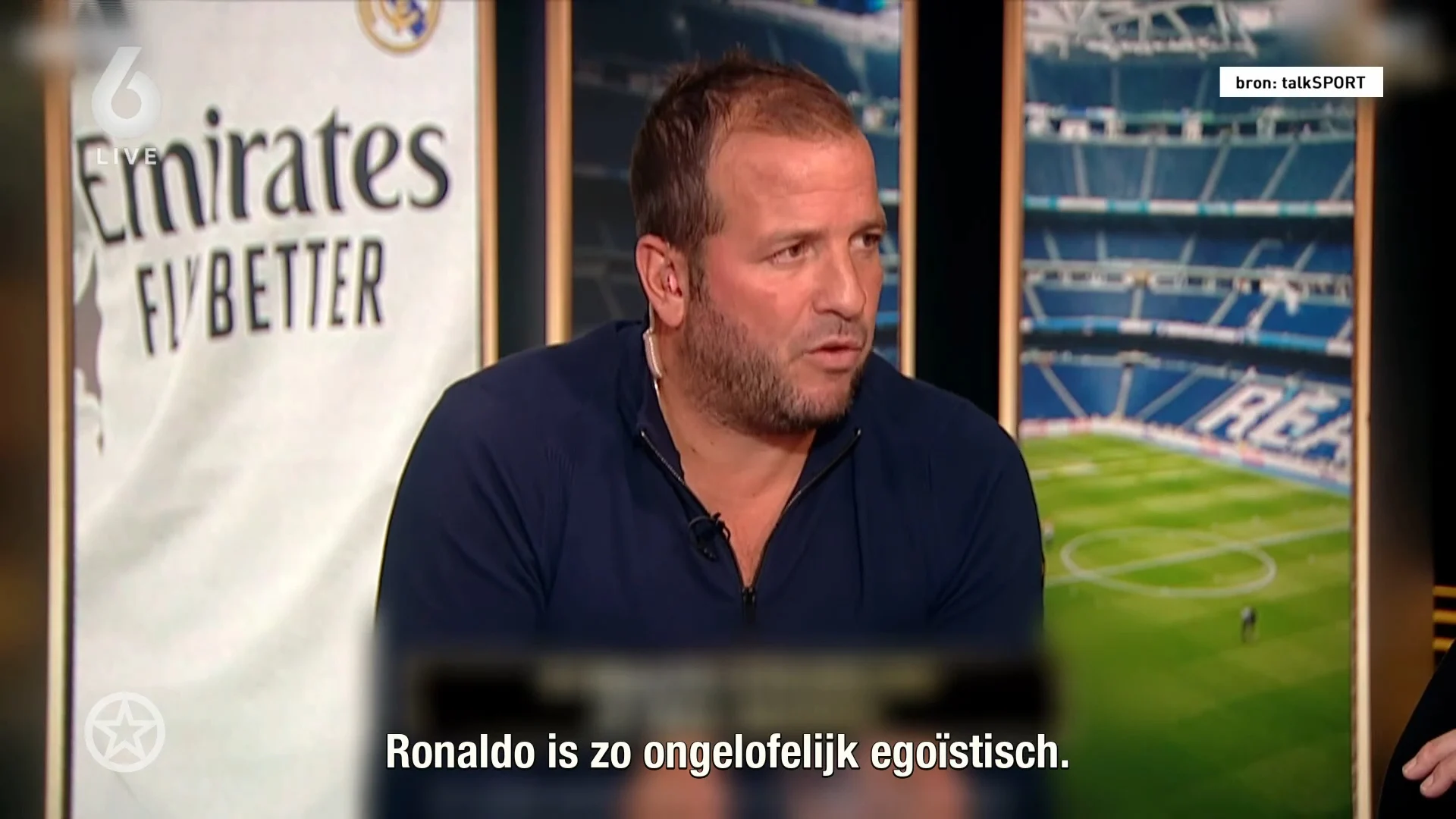 Rafael van der Vaart haalt uit naar Ronaldo
