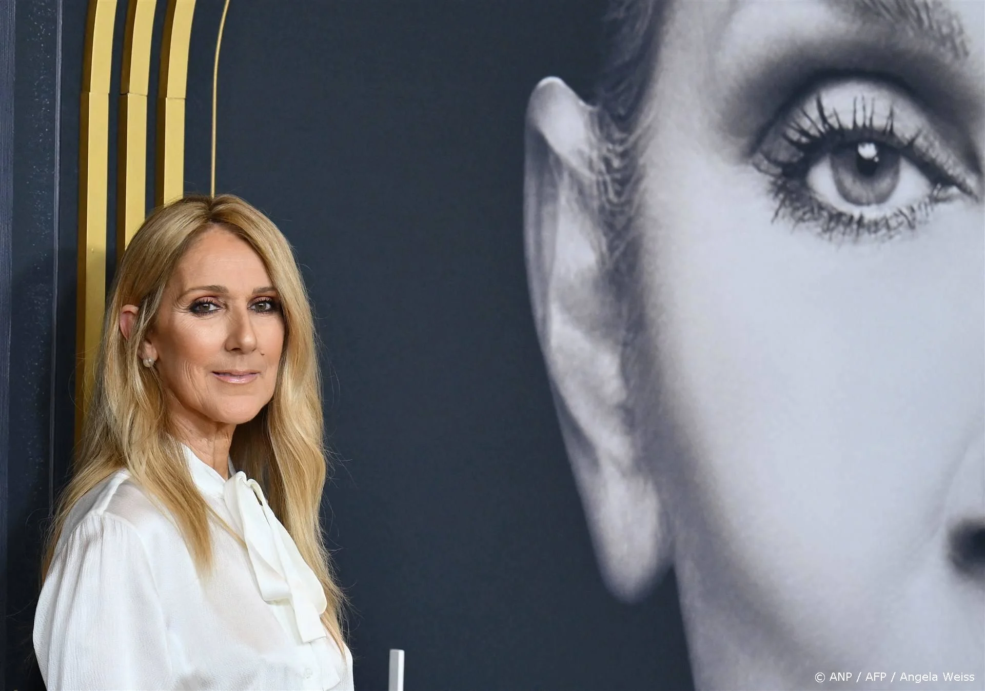 Céline Dion in diepe rouw