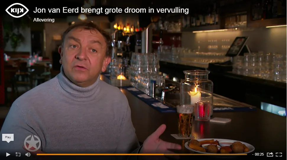 Jon van Eerd brengt grote droom in vervulling