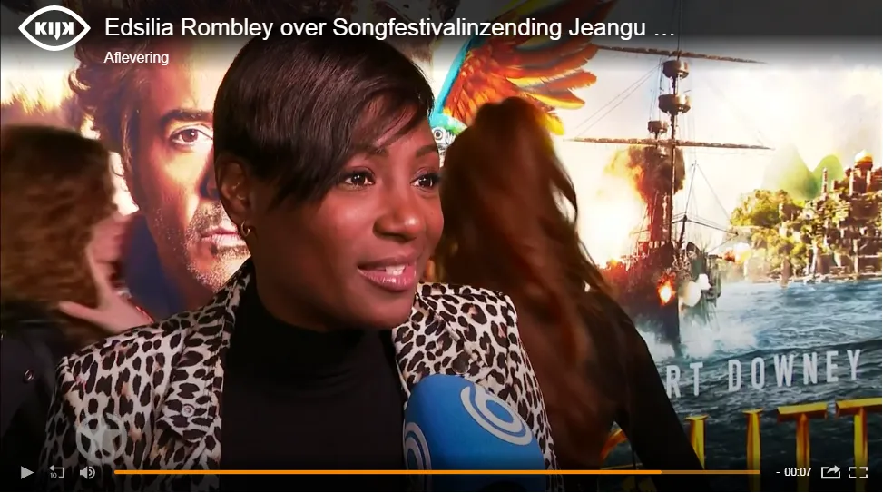 Edsilia Rombley verrast met Songfestivalinzending