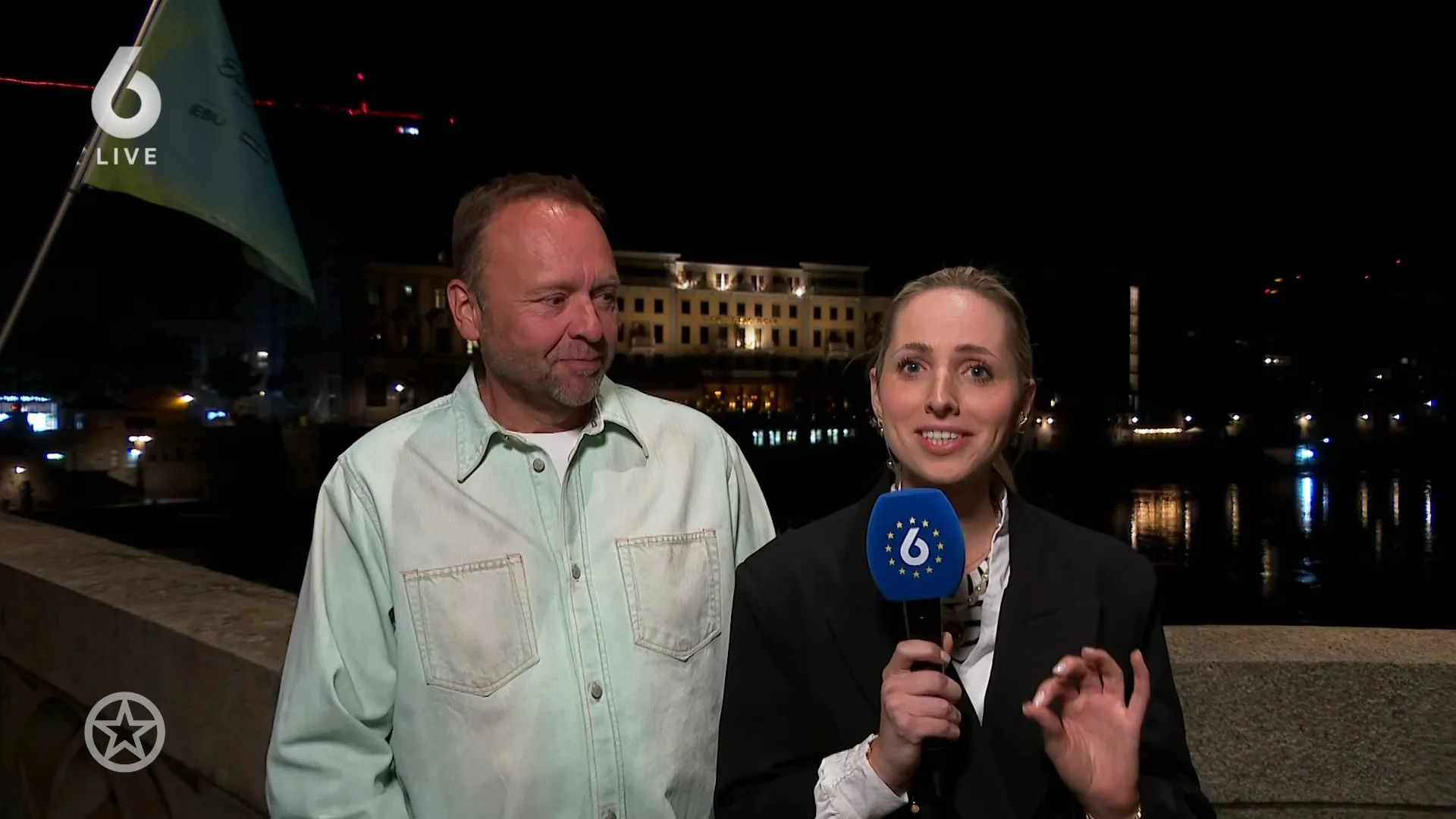 Eline de Ruig spreekt live over de juryrepetities van het Songfestival