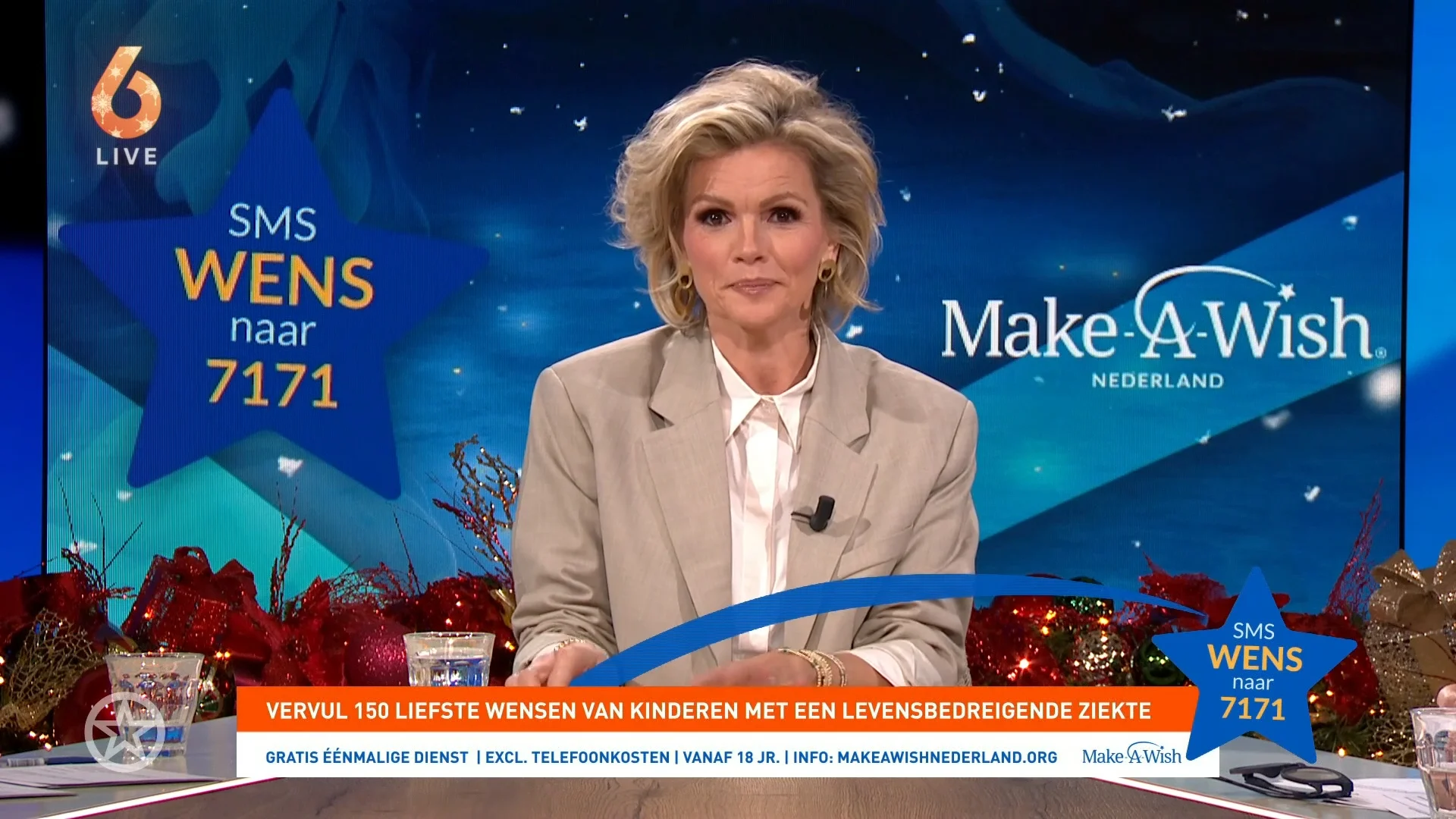 Talpa-sterren zetten zich in voor Make-A-Wish in De Beste Wensen