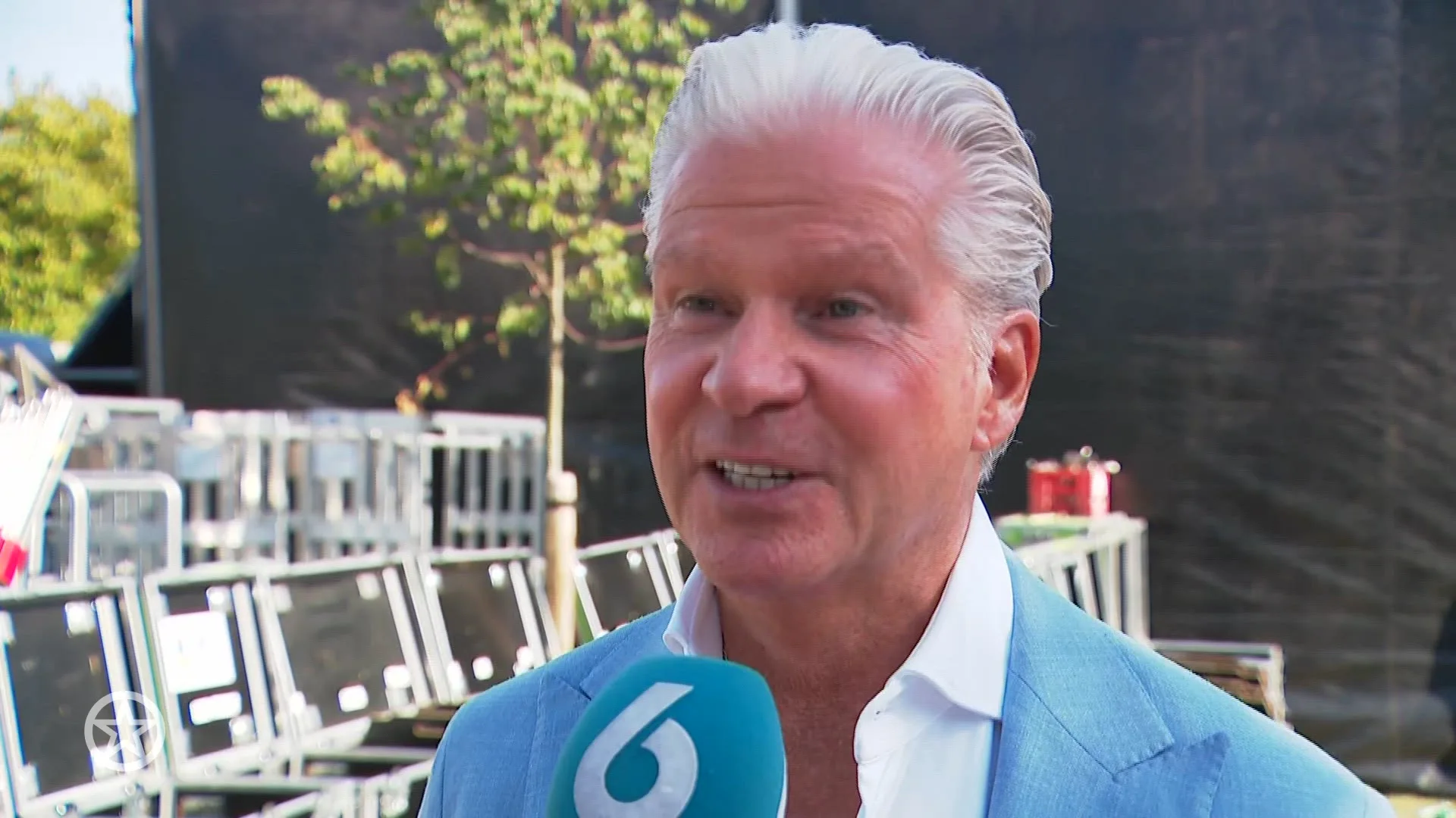 Dries Roelvink had een bijzonder optreden