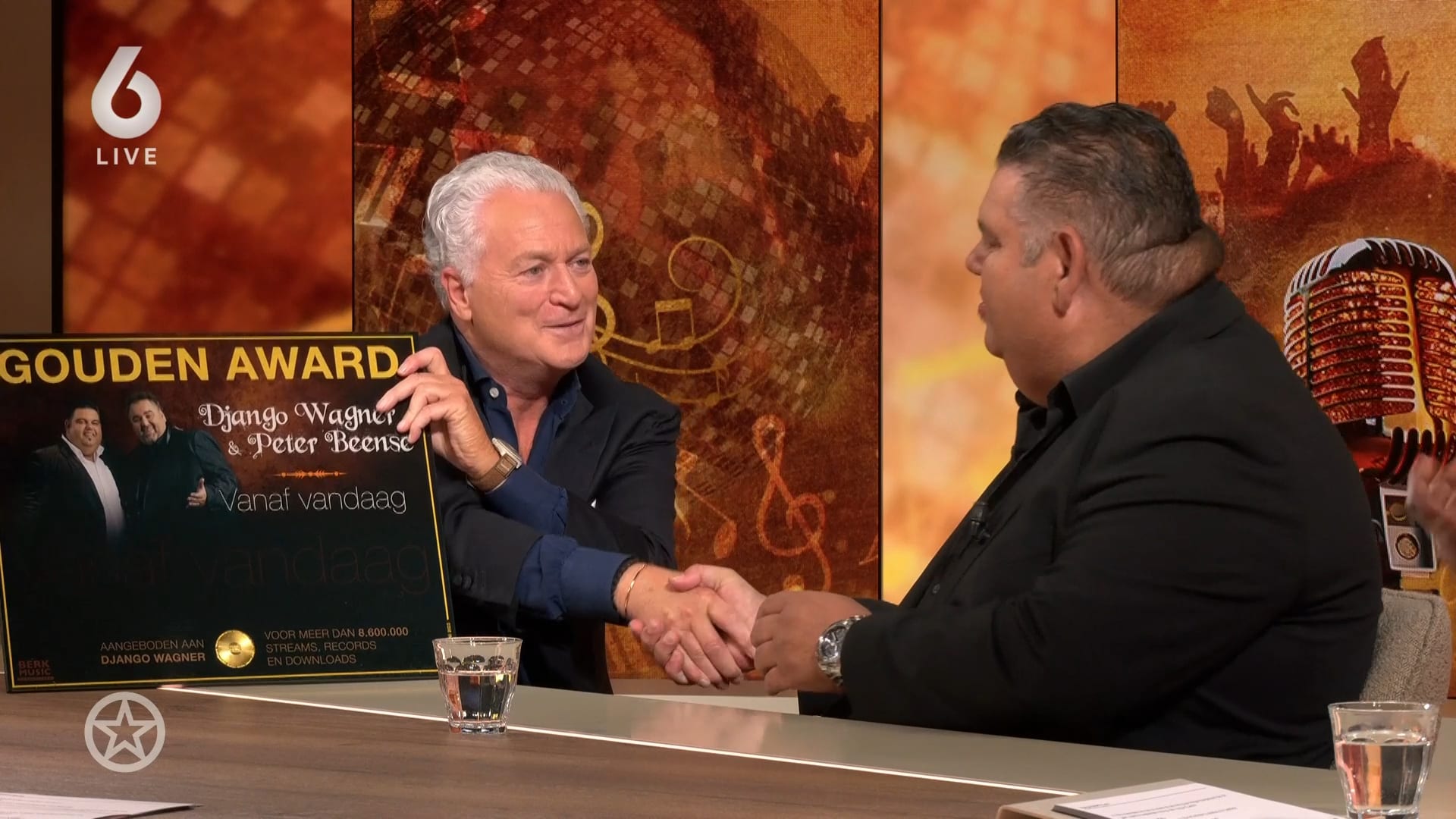 Django Wagner wordt verrast in Shownieuws