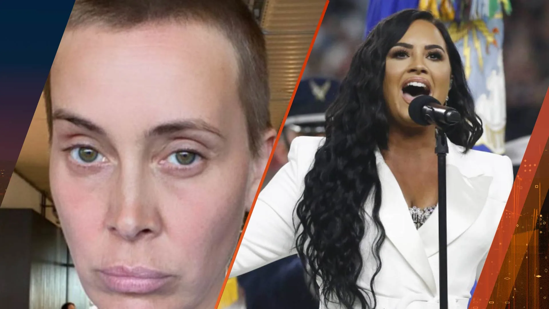 Demi Lovato gaat Anouk achterna en scheert hun hoofd kaal