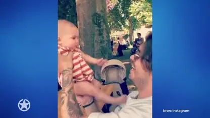 Acrobaatje! Waylon en dochtertje kunnen zó het circus in