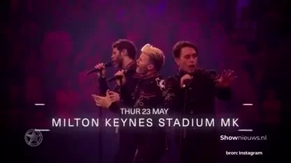 Take That komt naar Amsterdam