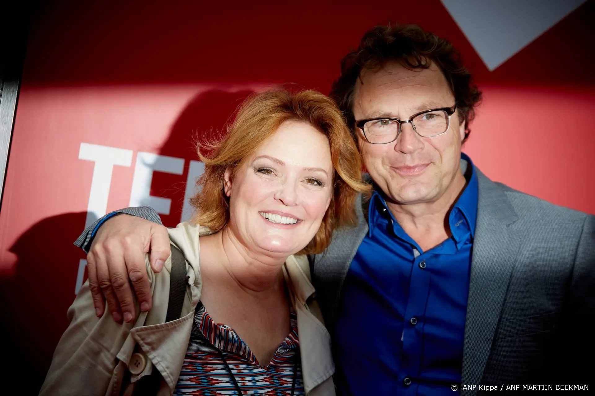 Acteurskoppel Ellen Pieters en Han Oldigs samen op het toneel