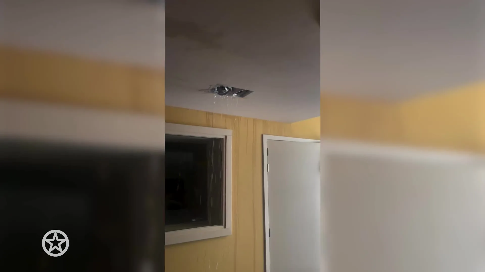 Huis van Karen Damen getroffen door overstroming