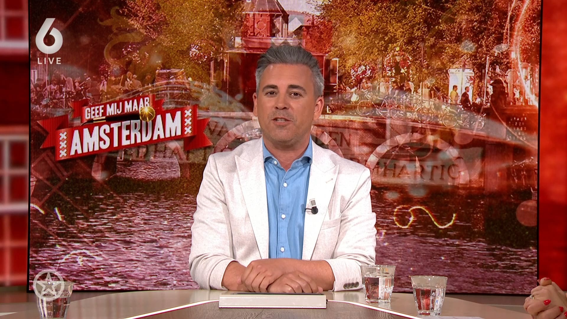 Shownieuws is live bij Geef Mij Maar Amsterdam