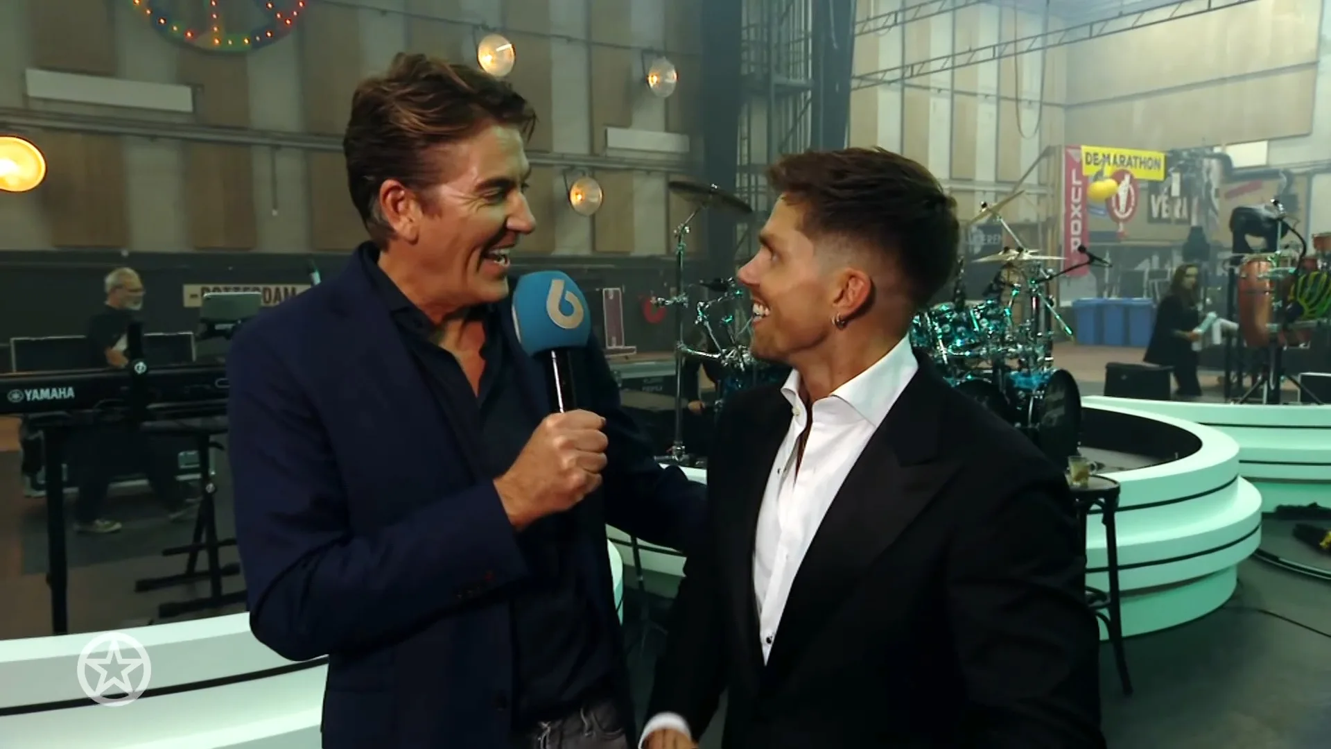 De aftrap van André Hazes zijn theatertour Dichterbij dan ooit