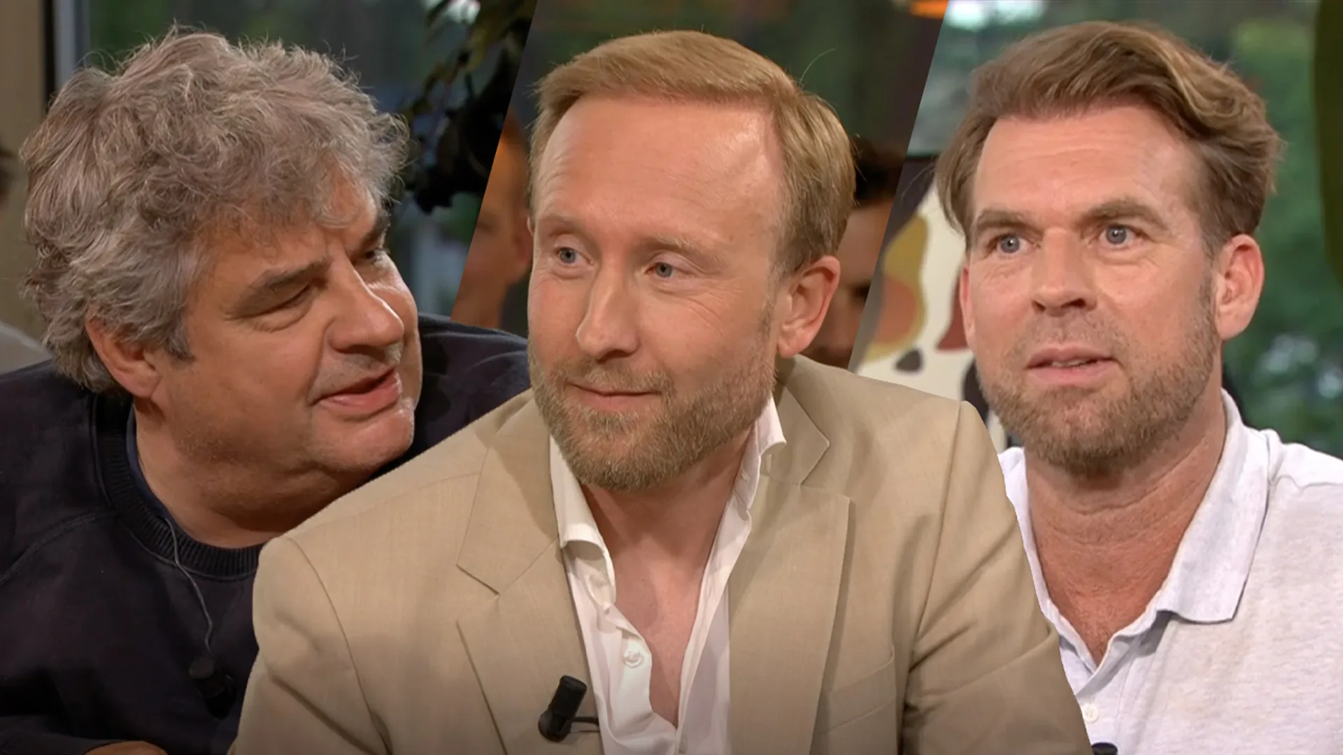 Rutger Castricum zag discussie tussen Frank Lammers en Raymond Mens: 'Bar Laat vs. De Oranjezomer!'