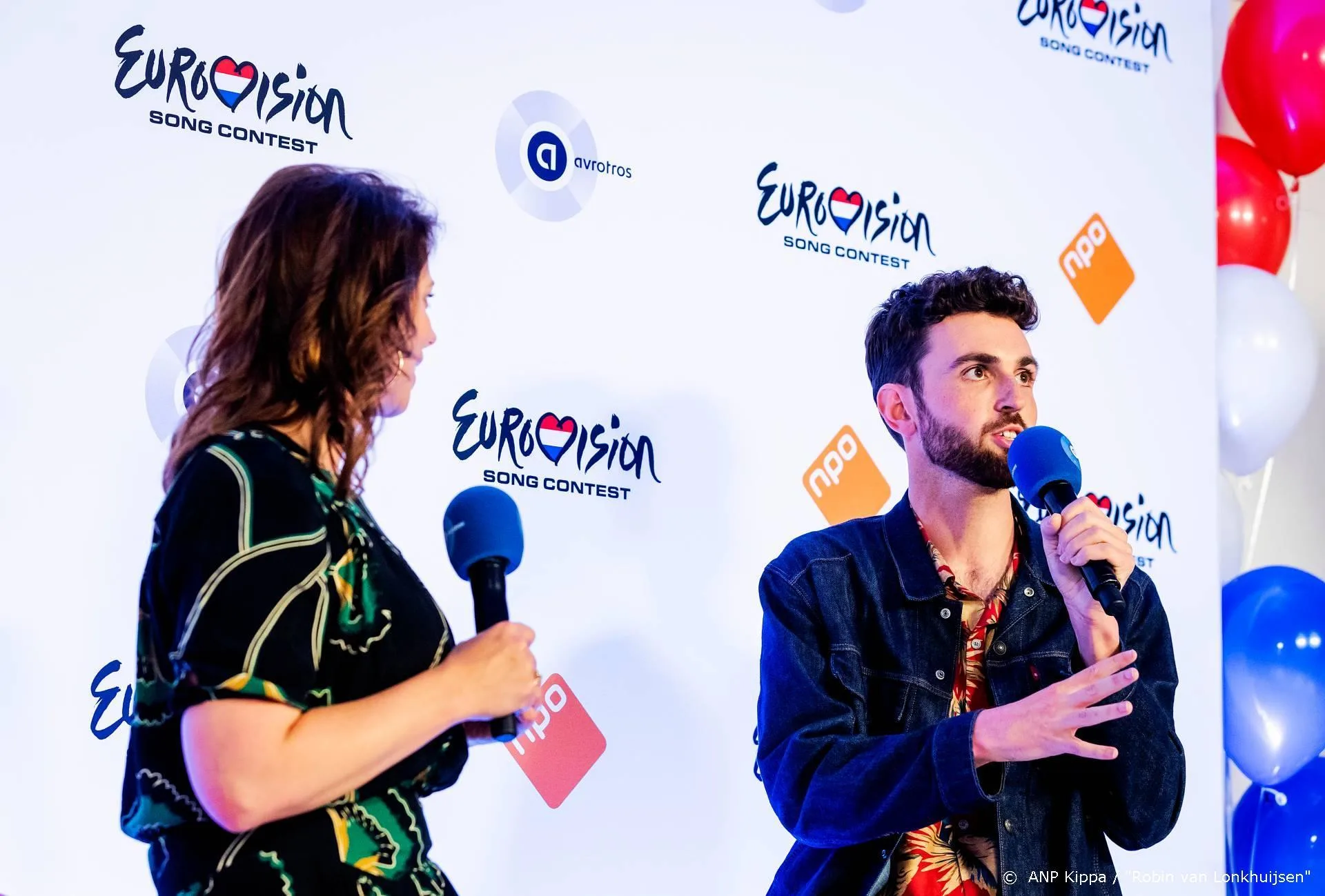 Moggré en Makkinga leiden 87 persconferenties songfestival