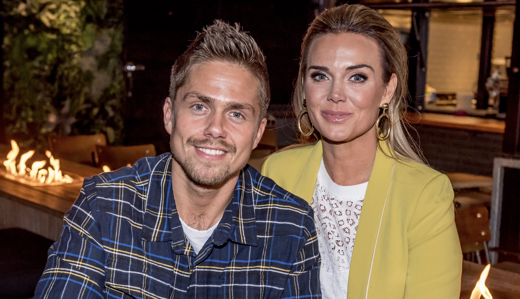 Monique supertrots op haar André