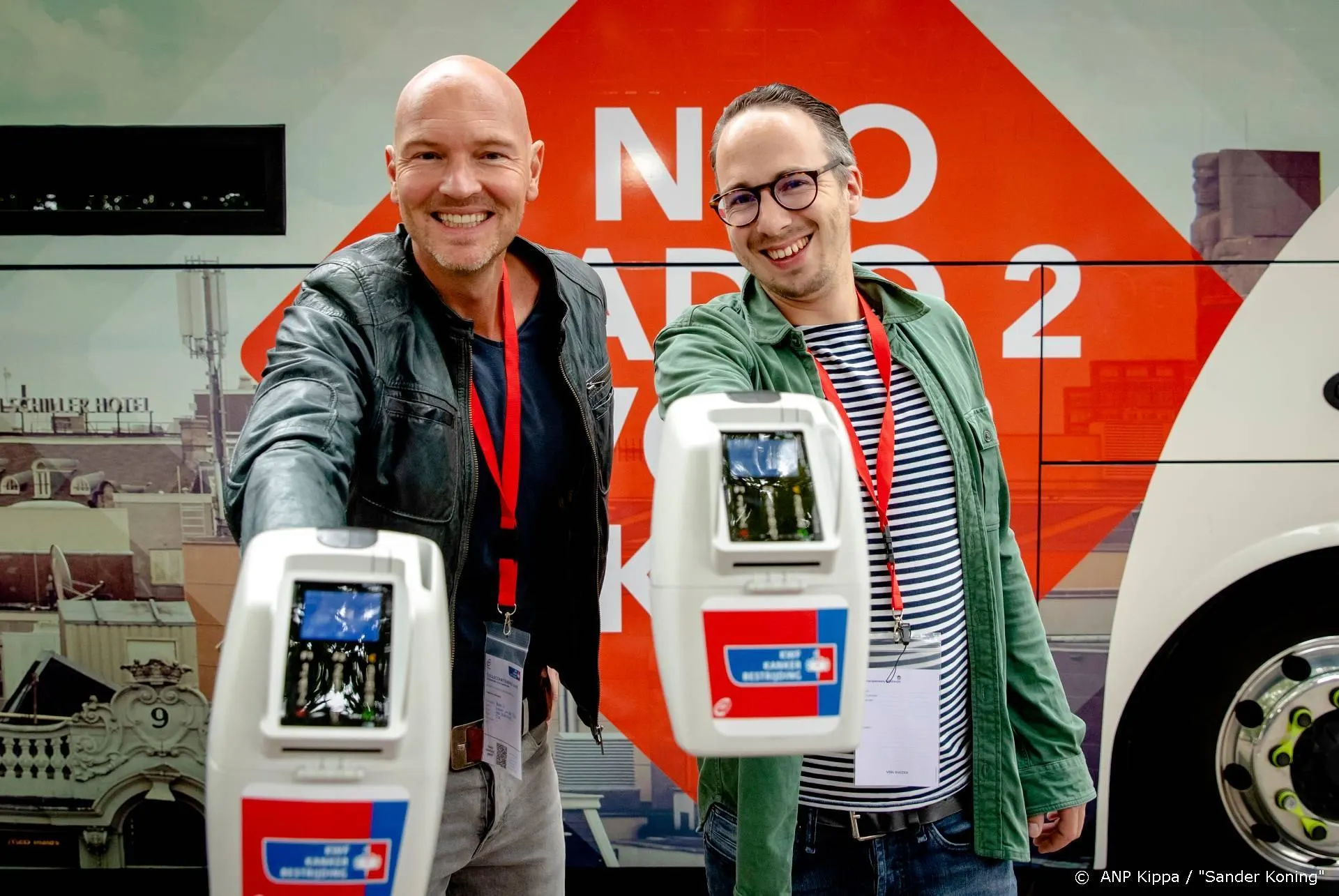 Radio 2 maakt drive-in voor KWF-collecteweek