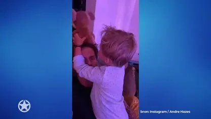 André geniet van grote liefde