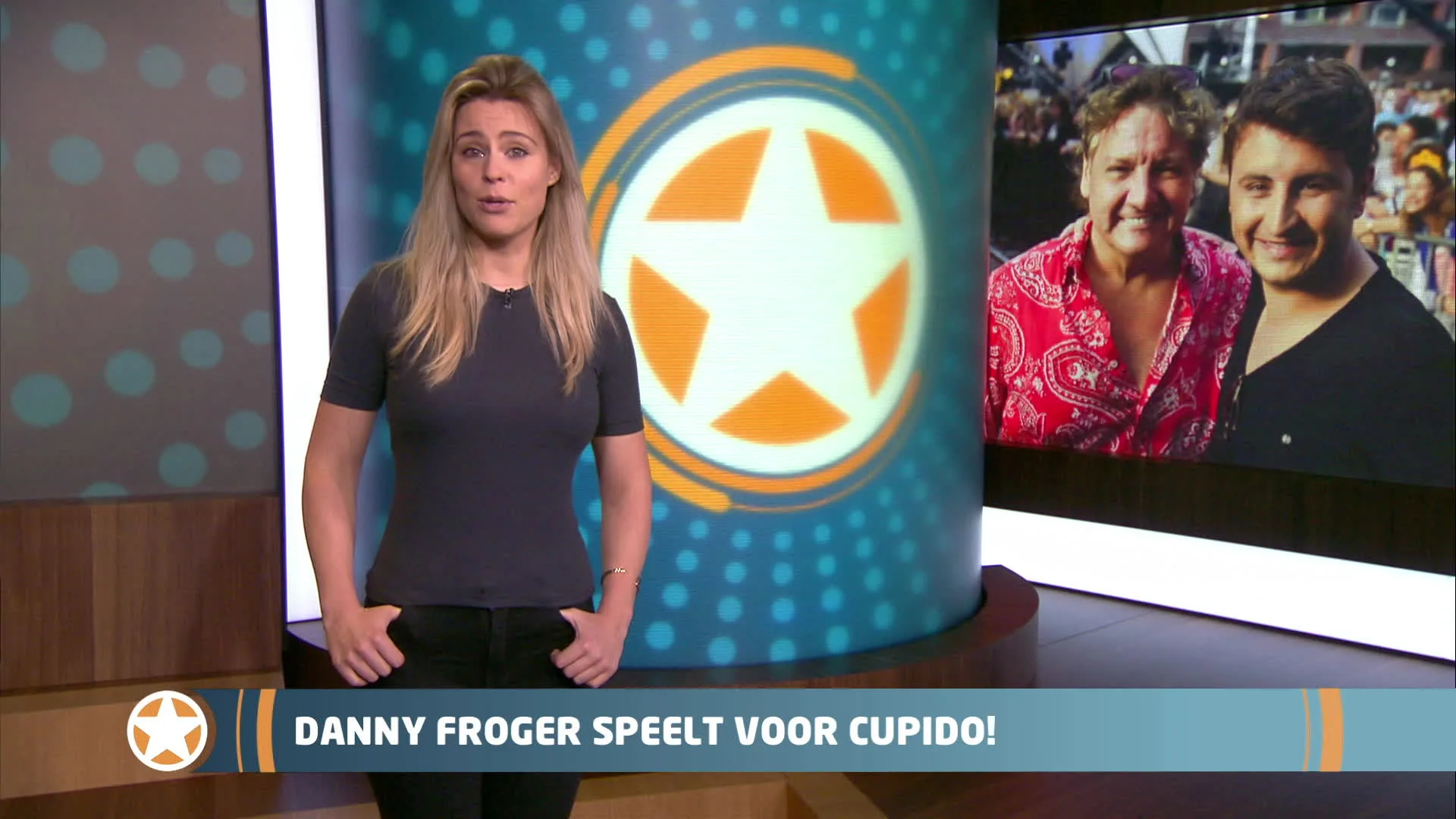Danny Froger speelt voor Cupido!