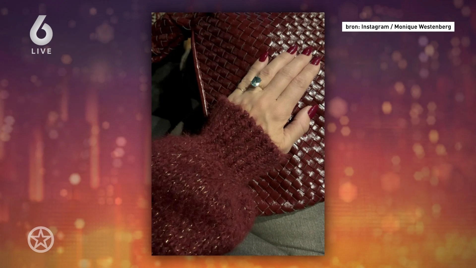 Monique Westenberg reageert op verlovingsgeruchten