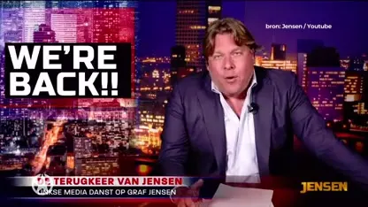 Jensen noemt Angela de Jong ''s werelds domste columnist'