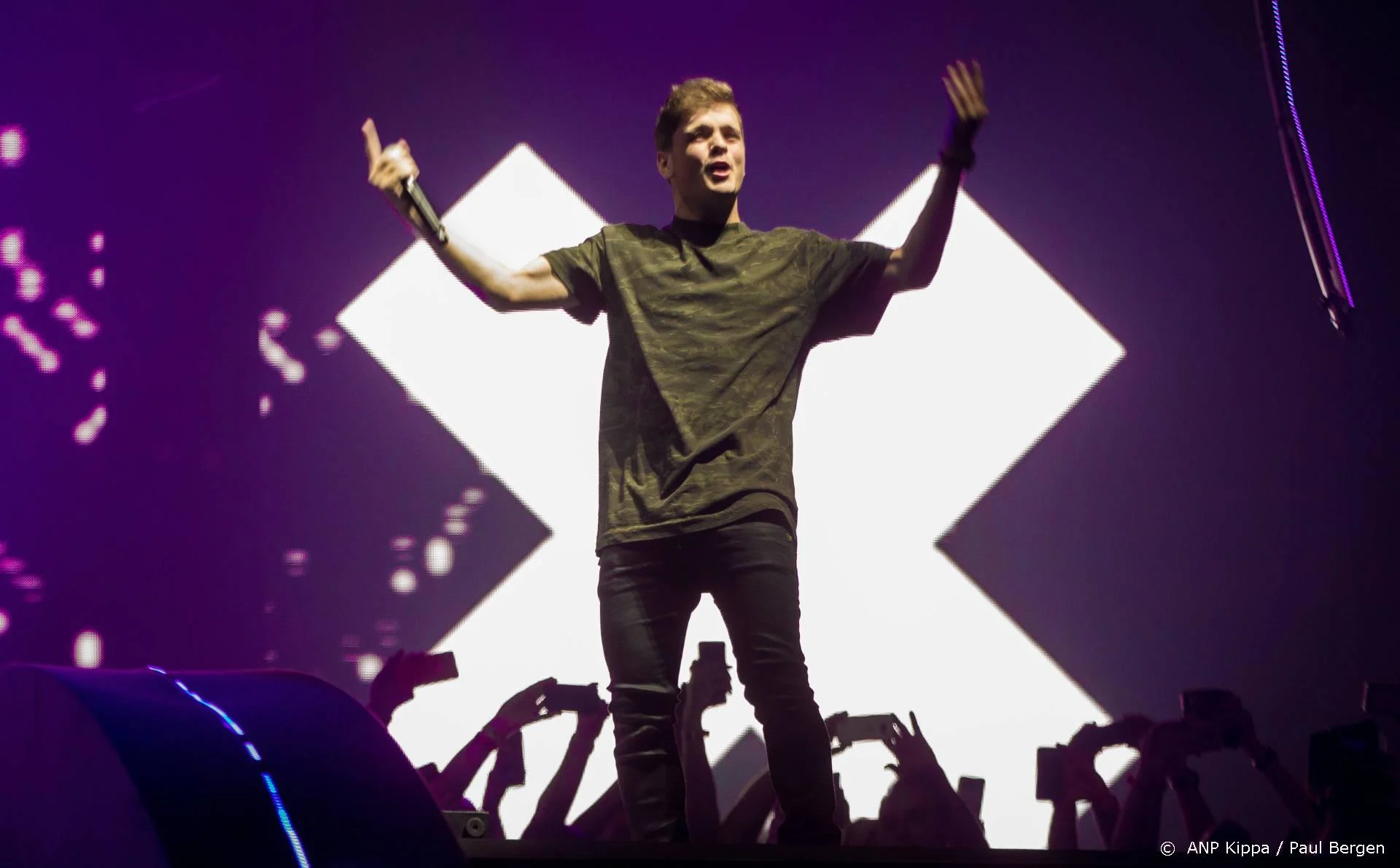 Speciale postzegel Martin Garrix geeft toegang tot optreden
