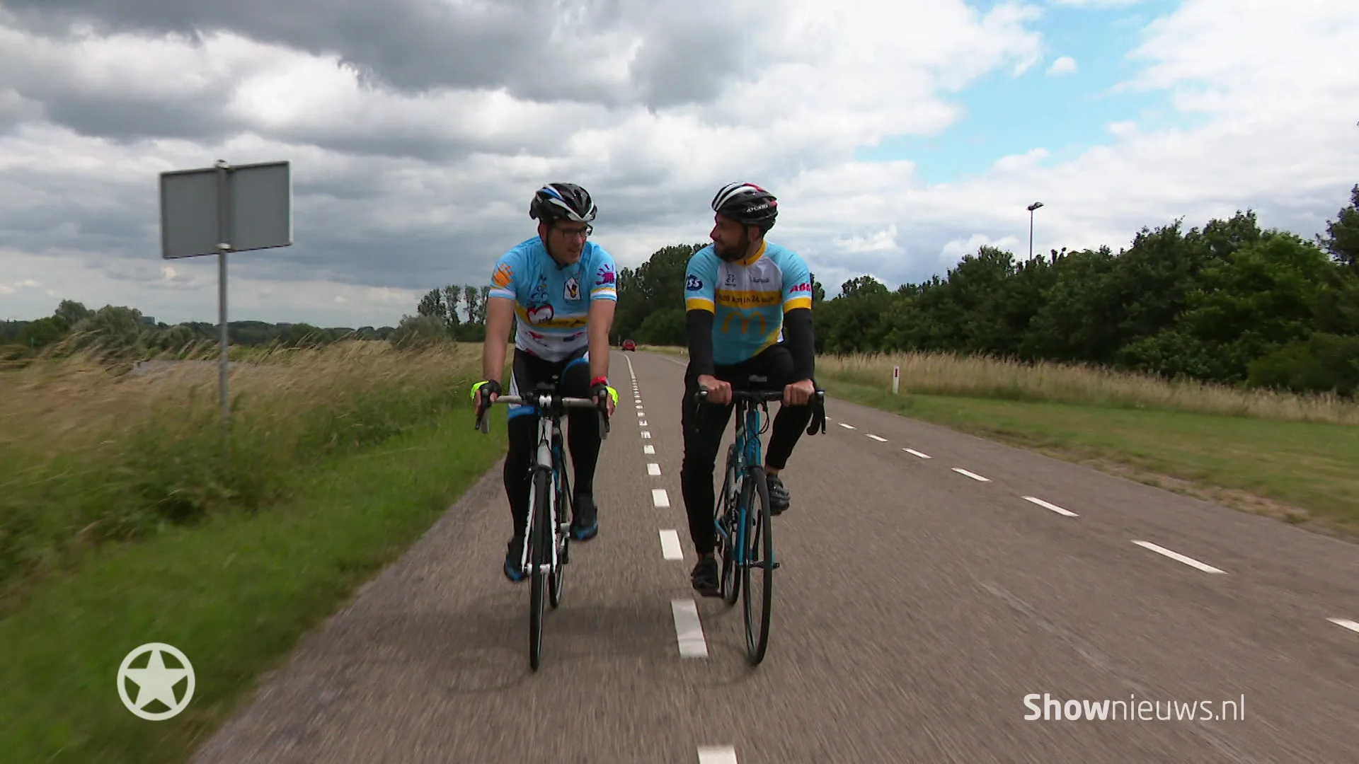 Mark zet de puntjes op de i aan de vooravond van de Ronald McDonald HomeRide