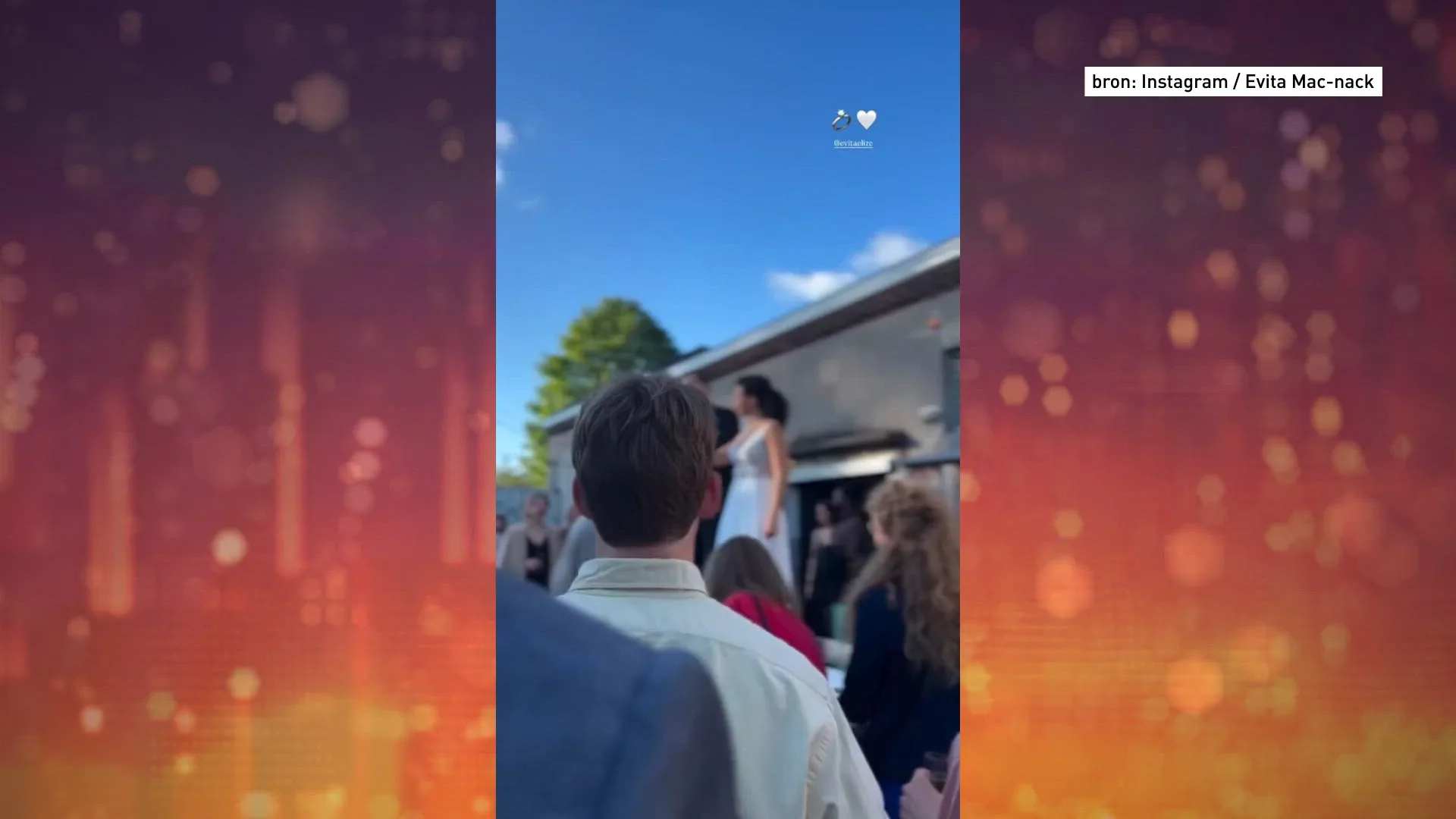 Jeugdjournaal-presentatrice Evita Mac-nack getrouwd