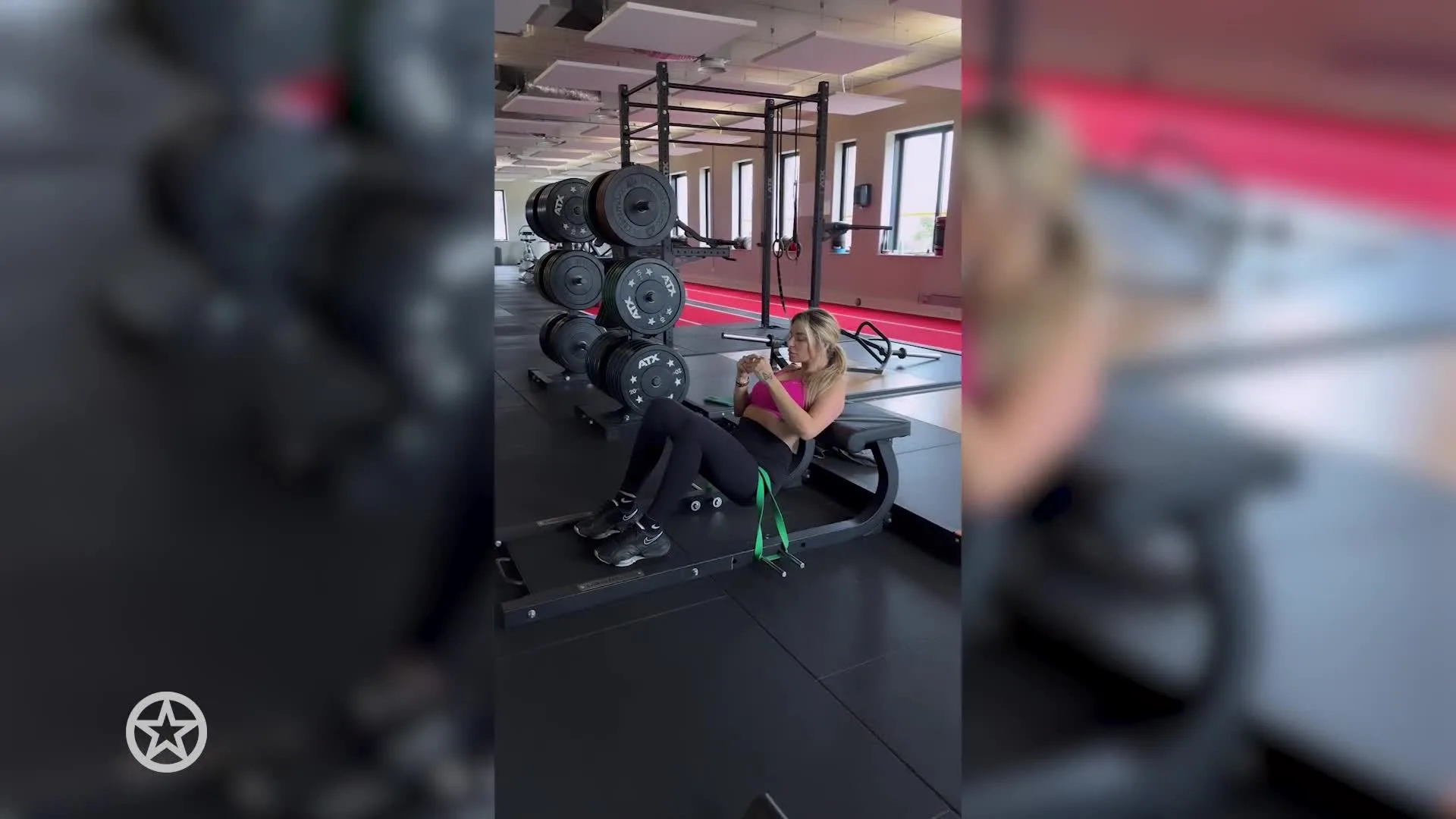 Gaby Blaaser showt lichaam na bevalling