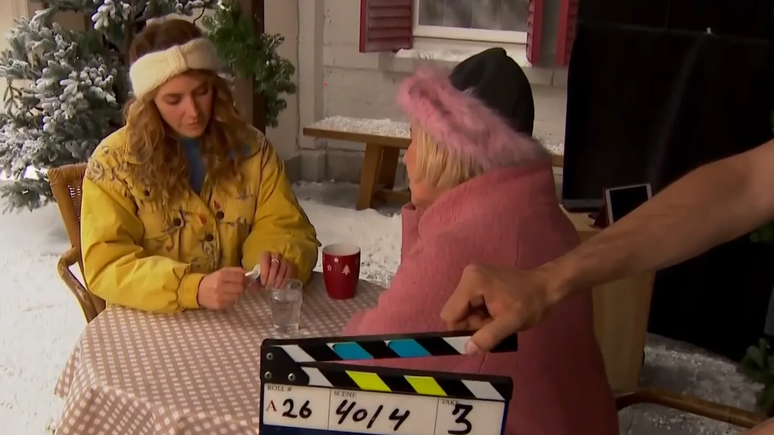 Op de set van De Familie Claus 3