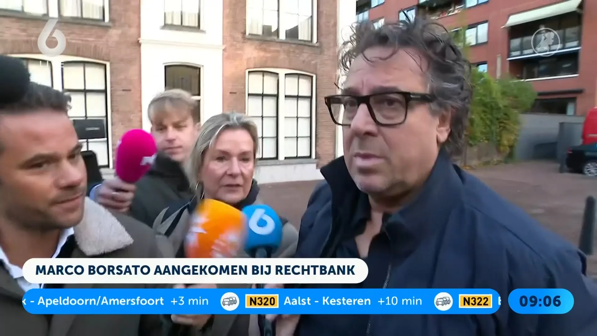 Marco Borsato emotioneel over eerste zittingsdag: 'Heel heftig'