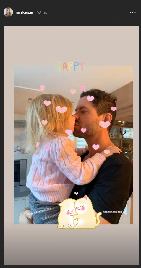 LIEF! Simon Keizer kan dochtertje weer in de armen sluiten