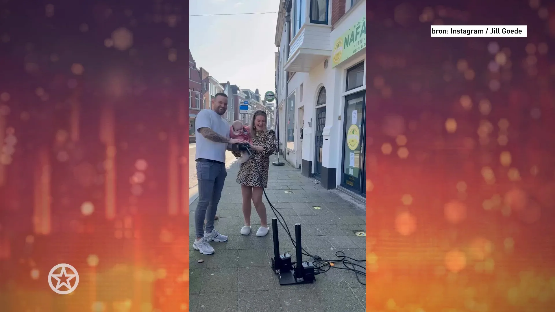 Gender reveal van Jill Goede en Leroy de Rouw