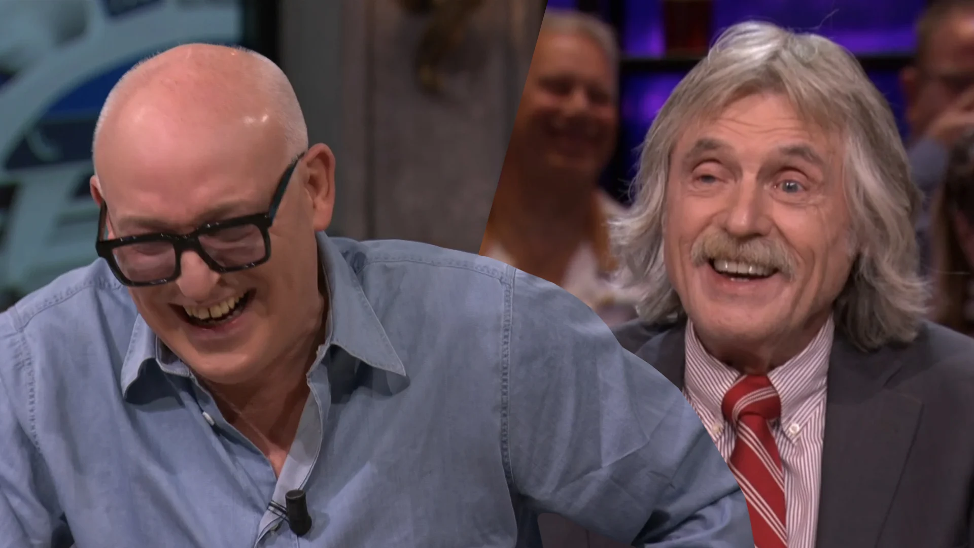 René gaat stuk om grap van Johan over Pieter Cobelens