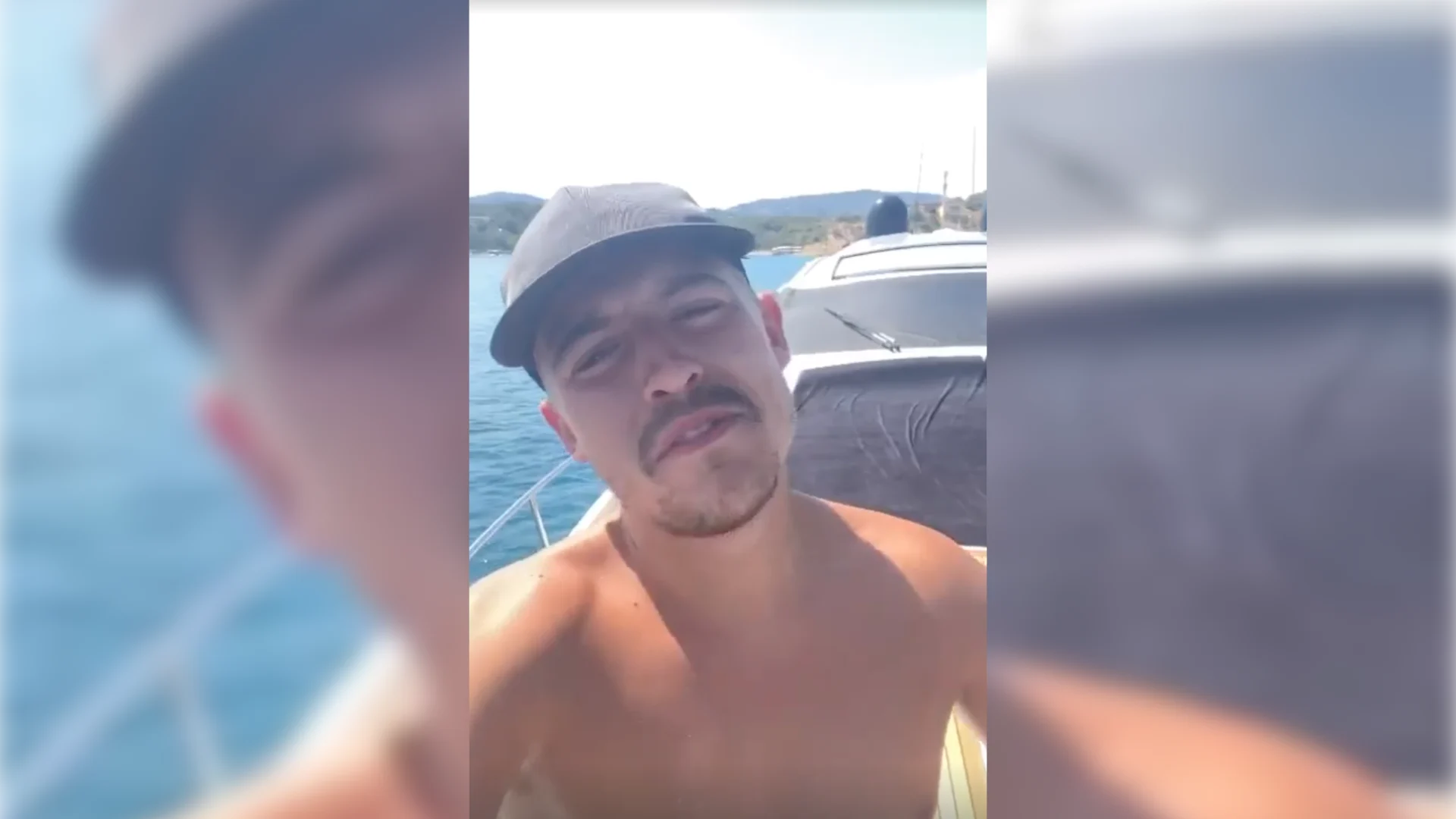 ZIEN: Lil' Kleine geniet van boottripje met bekende gezichten 