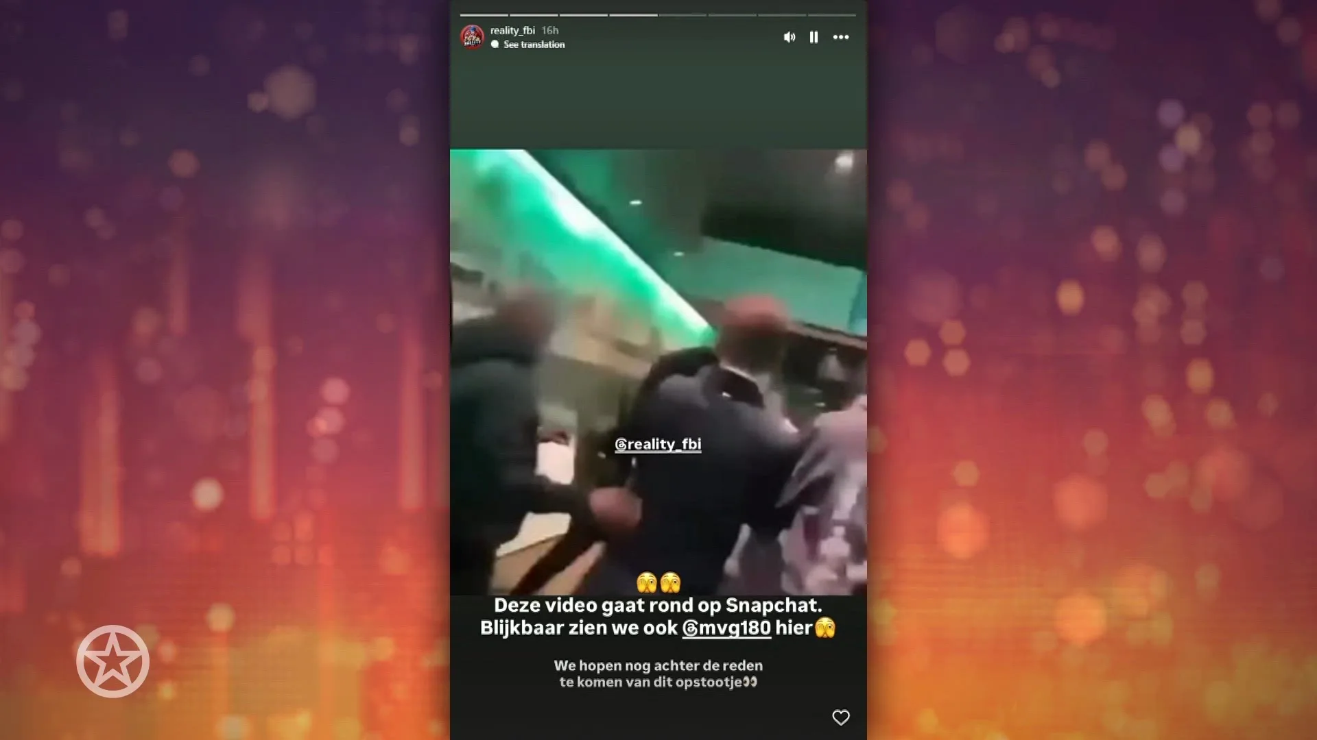 Darter Michael van Gerwen op de vuist