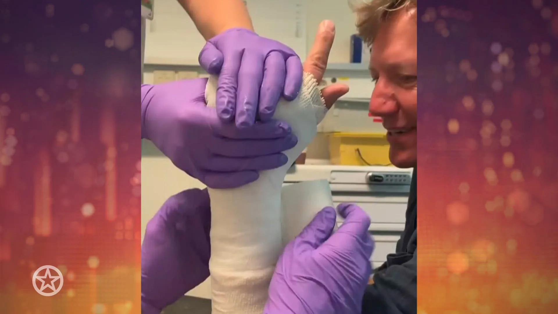 Klaas van Kruistum breekt arm door ongelukkige val