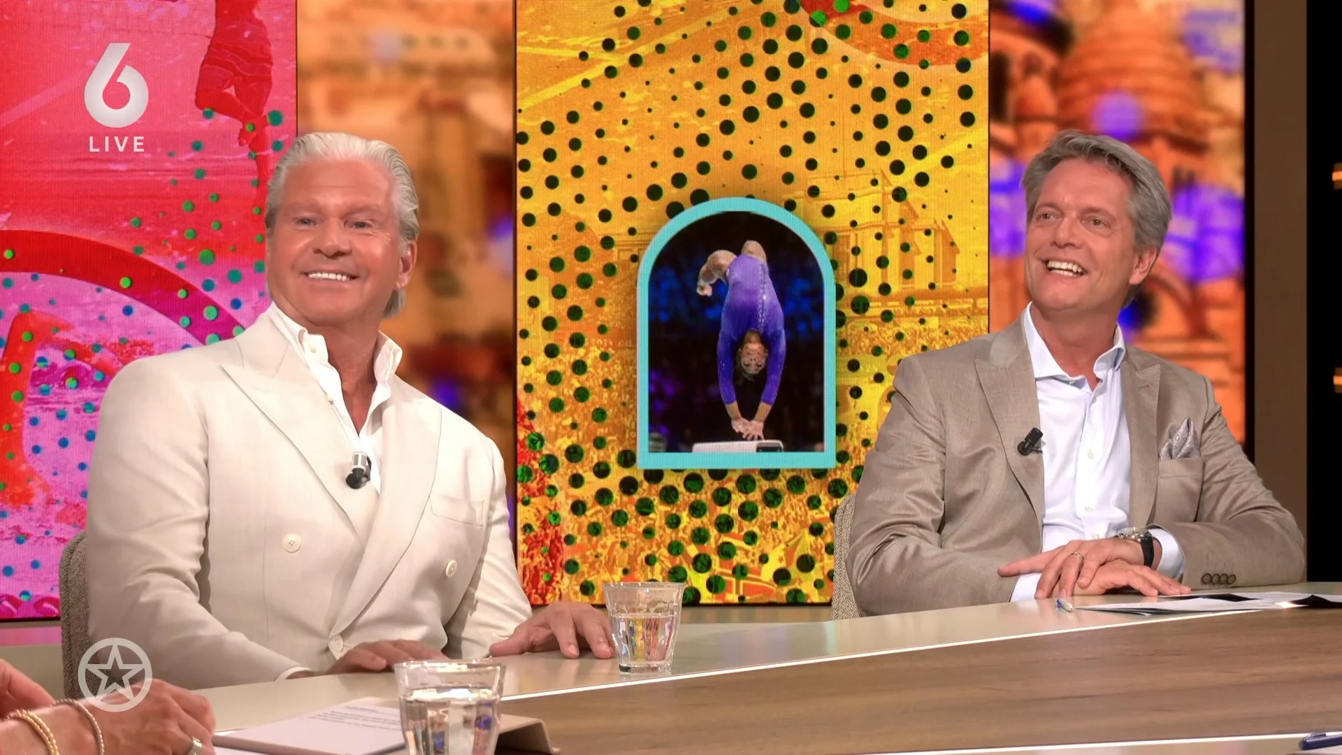 Shownieuws-tafel over einde Olympische Spelen