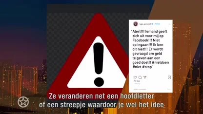 Tygo Gernandt slachtoffer van oplichting